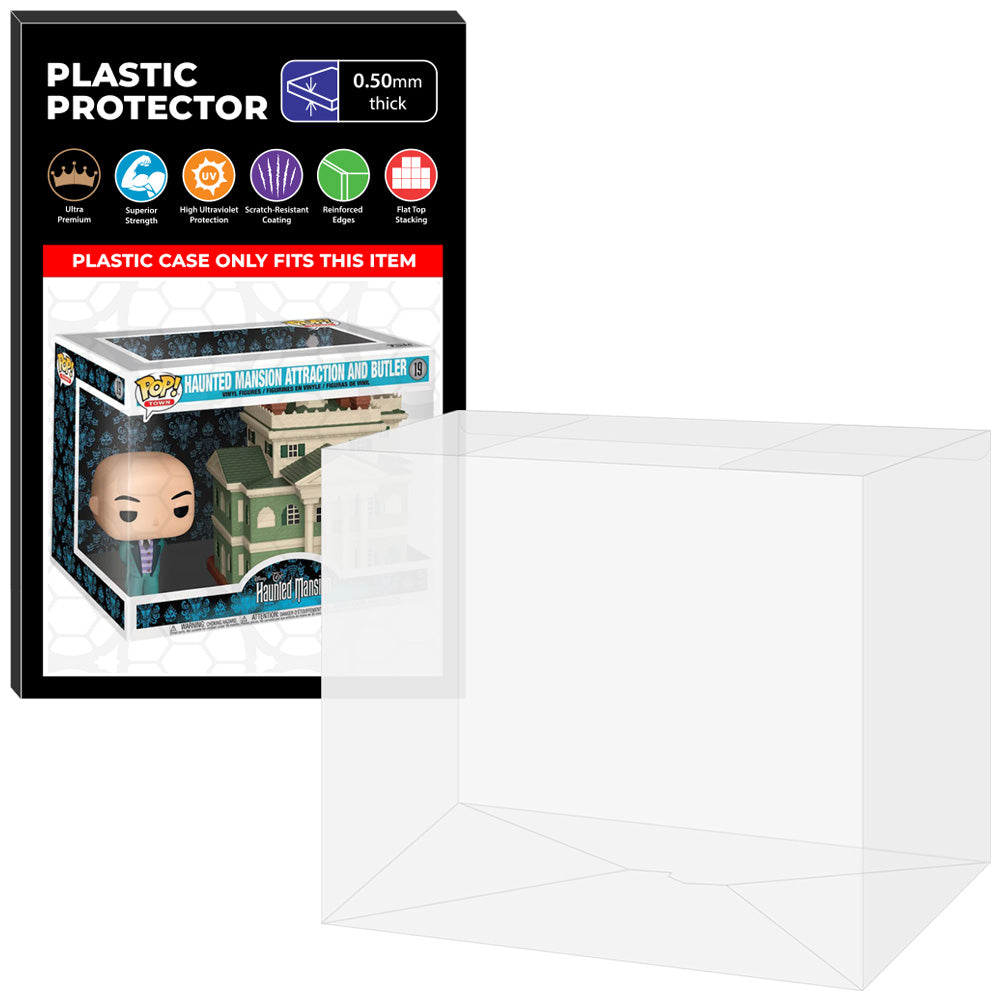 Pop Protector for Haunted Mansion Attraction and Butler #19 Funko Pop Town on The Protector Guide App by Display Geek