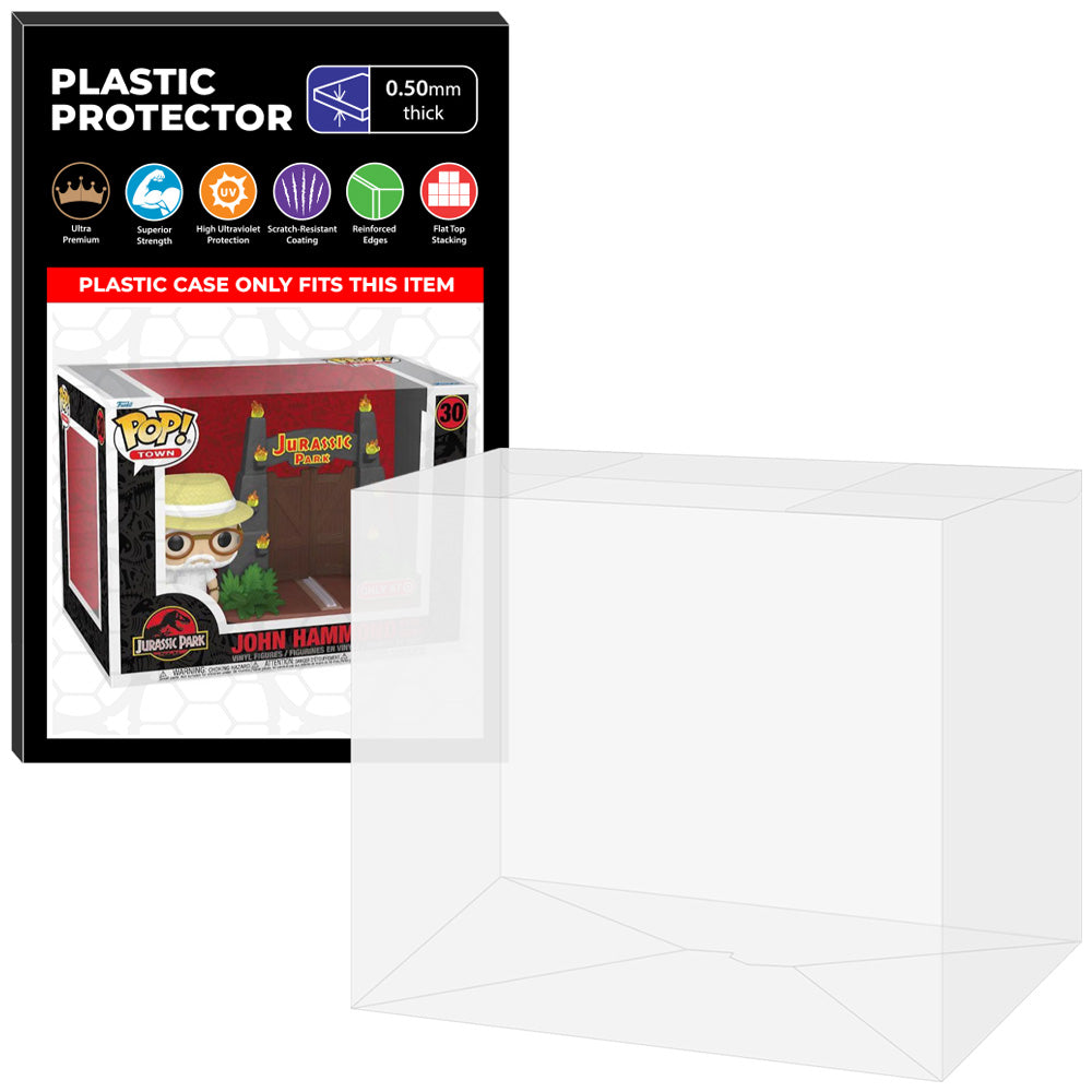 Pop Protector for John Hammond with Gates #30 Funko Pop Town on The Protector Guide App by Display Geek