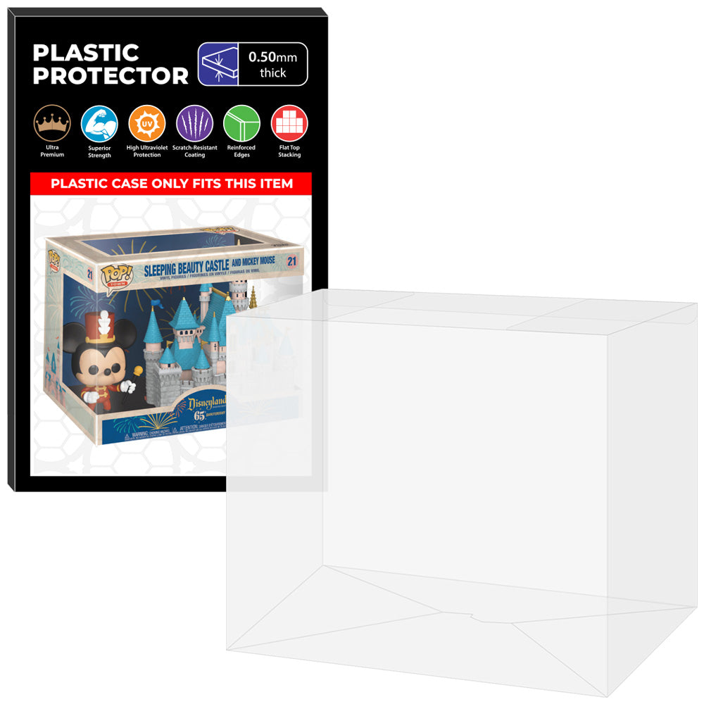 Pop Protector for Sleeping Beauty Castle and Mickey Mouse #21 Funko Pop Town on The Protector Guide App by Display Geek