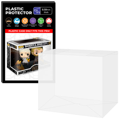 Pop Protector for Game of Thrones Daenerys & Jorah at the Battle of Winterfell #86 Funko Pop Movie Moments on The Protector Guide App by Display Geek