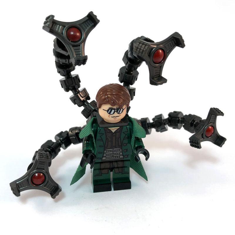 Doctor Octopus (Marvel Spider-Man) - Custom Building Blocks Mini Figures Compatible with LEGO