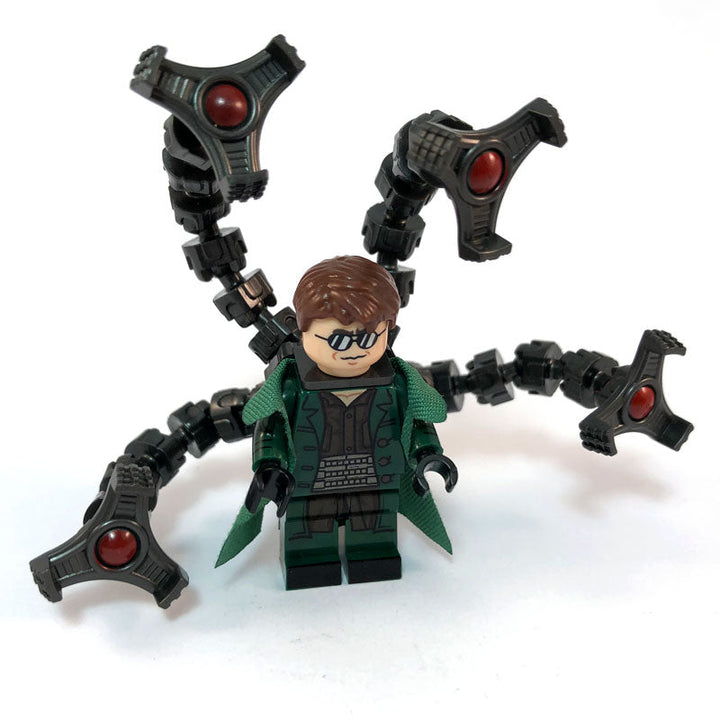 Doctor Octopus Marvel Spider Man Custom Building Blocks Mini Figur Display Geek Inc