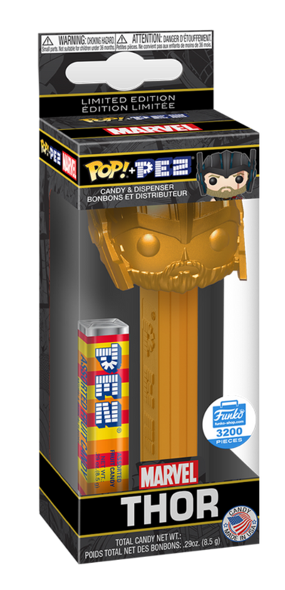 Funko POP! PEZ - Marvel, Thor (GLD) (3,200 PCS) Exclusive