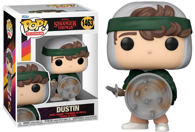 POP! Television: 1463 Stranger Things, Dustin (Spear and Shield)