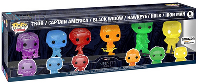 POP! Marvel: The Infinity Saga, Thor / CA / BW / Hawkeye / Hulk / IM (GT) (AS) (6-PCK) Exclusive