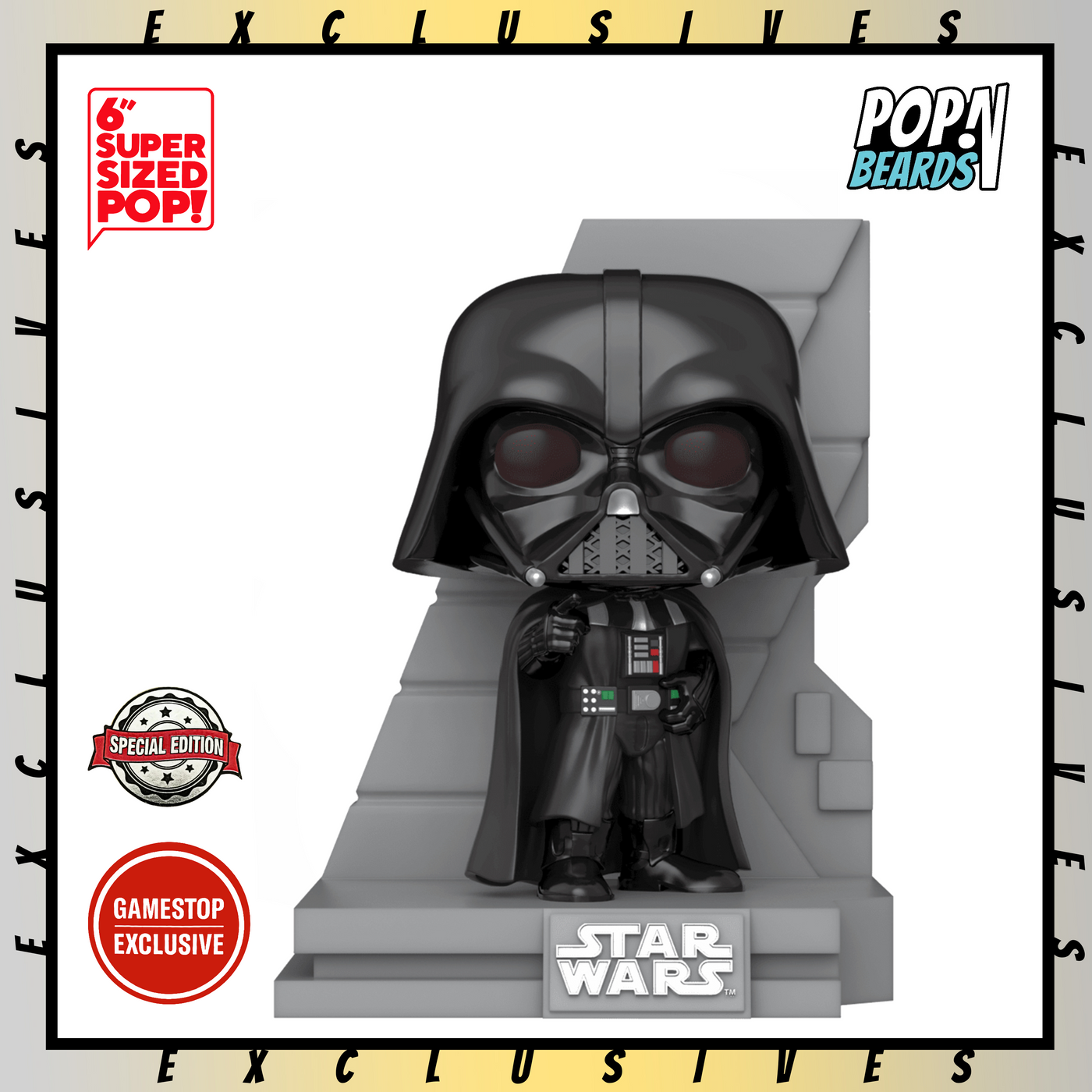 POP! Star Wars (Super Deluxe): 442 Bounty Hunters Collection, Darth Vader Exclusive