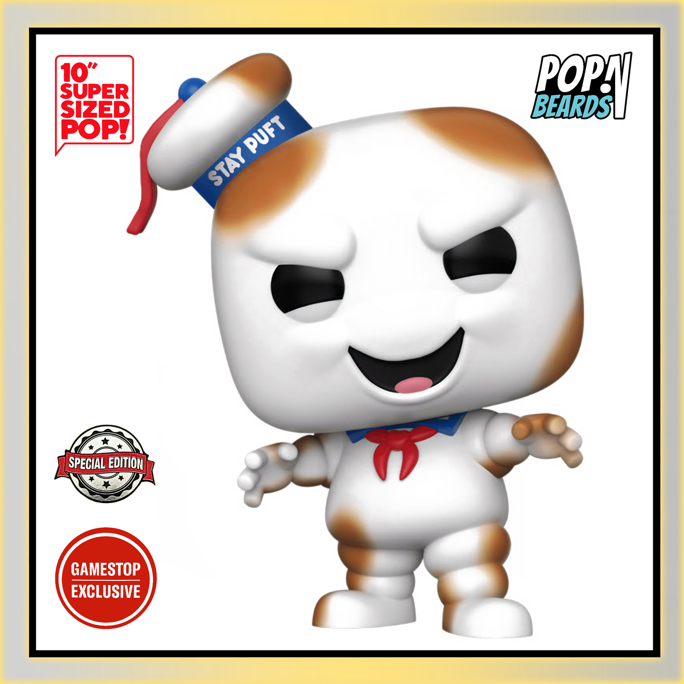 POP! Movies (Jumbo Deluxe): 849 Ghostbusters, Burnt Stay Puft Exclusive