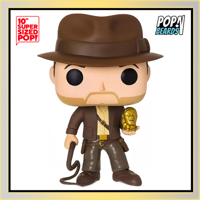 POP! Disney (Jumbo Deluxe): 885 Indiana Jones Adventure, Indiana Jones Exclusive