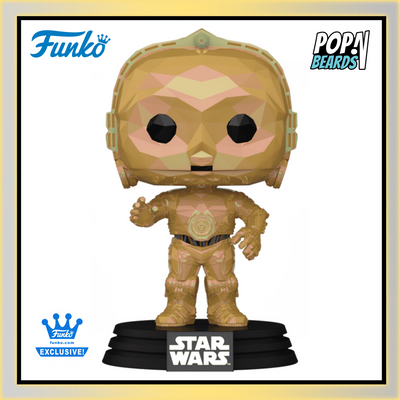 POP! Star Wars: 638 Disney 100, C-3PO (Facet) Exclusive