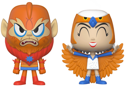 VYNL.: MOTU, Beast Man and Sorceress (2,500 PCS) (2-PK) Exclusive