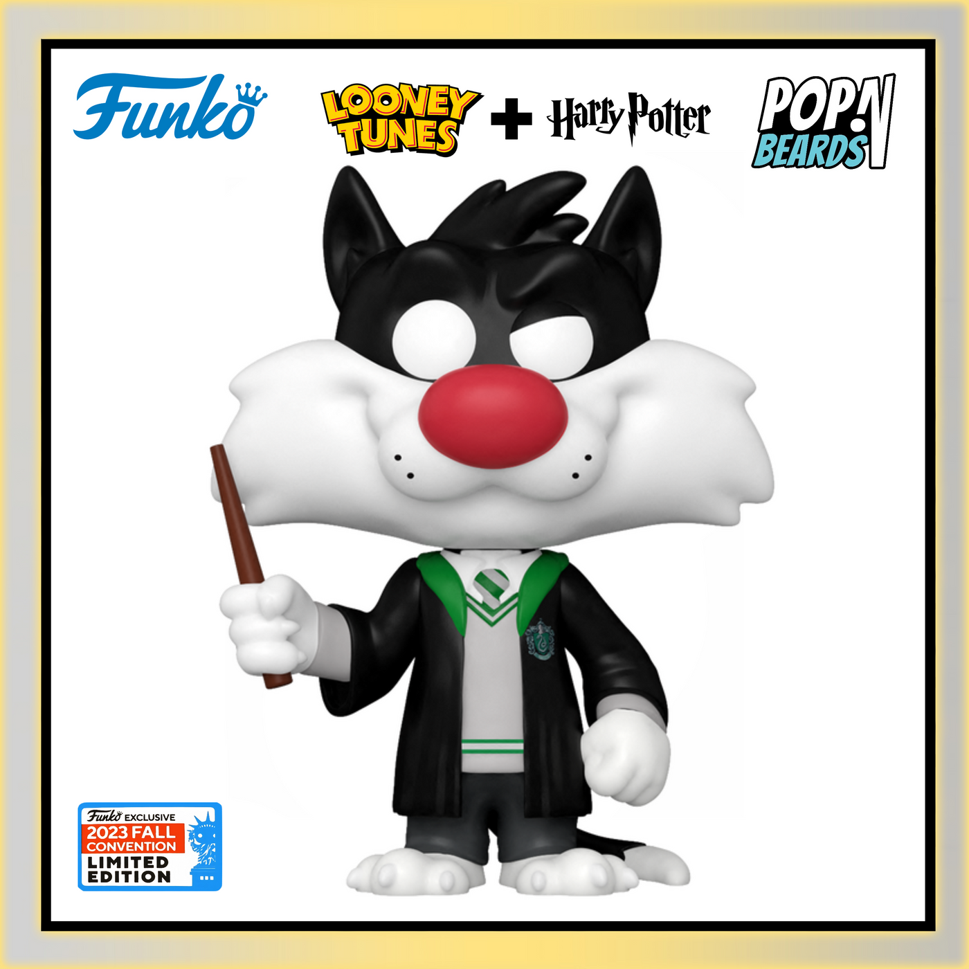 POP! Animation: 1336 WB 100, Sylvester Cat Slytherin Exclusive