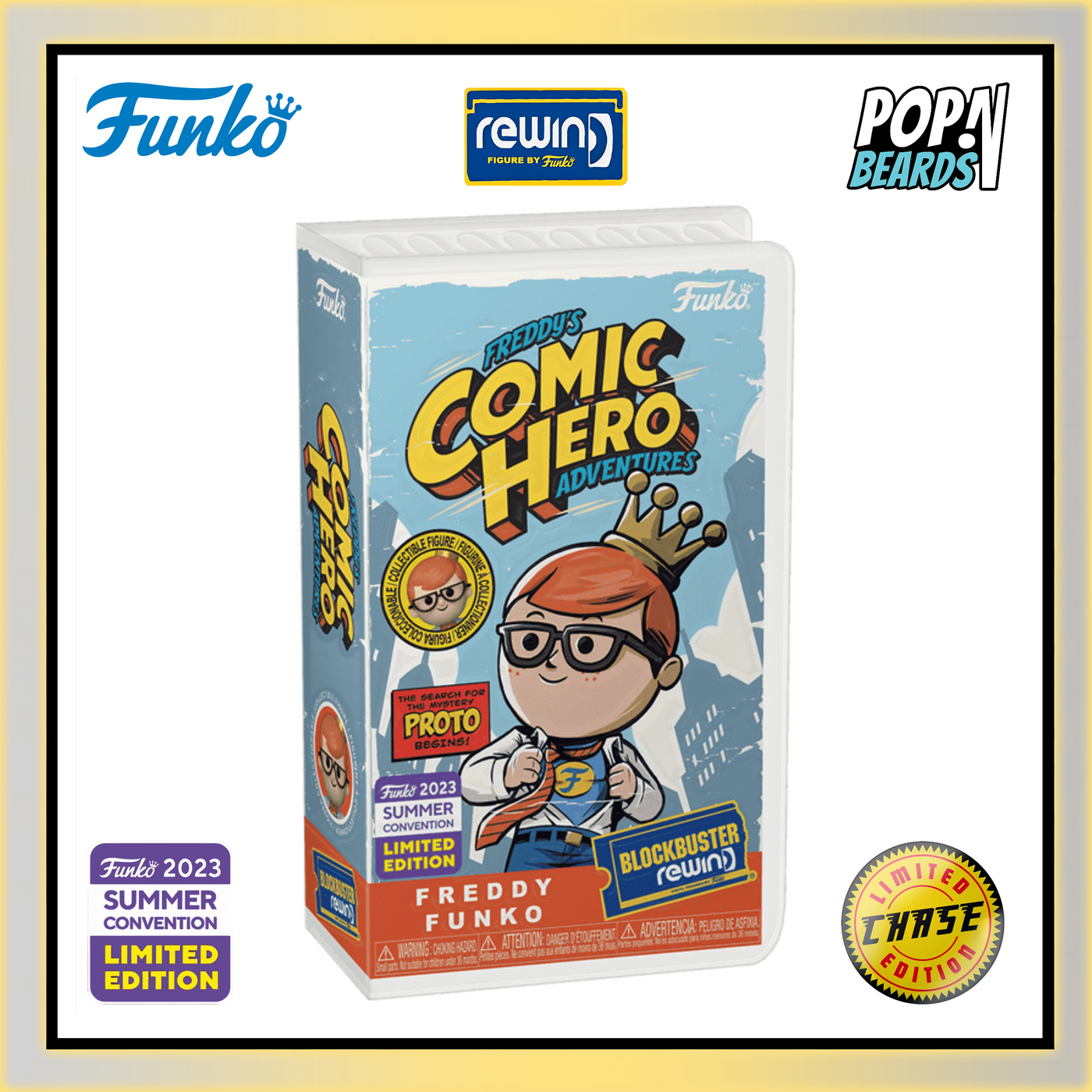 Funko: Rewind (Comic Hero Adventures), Freddy Funko Exclusive