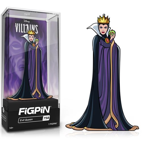 FiGPiN: 758 Disney Villains, Evil Queen w/ Case