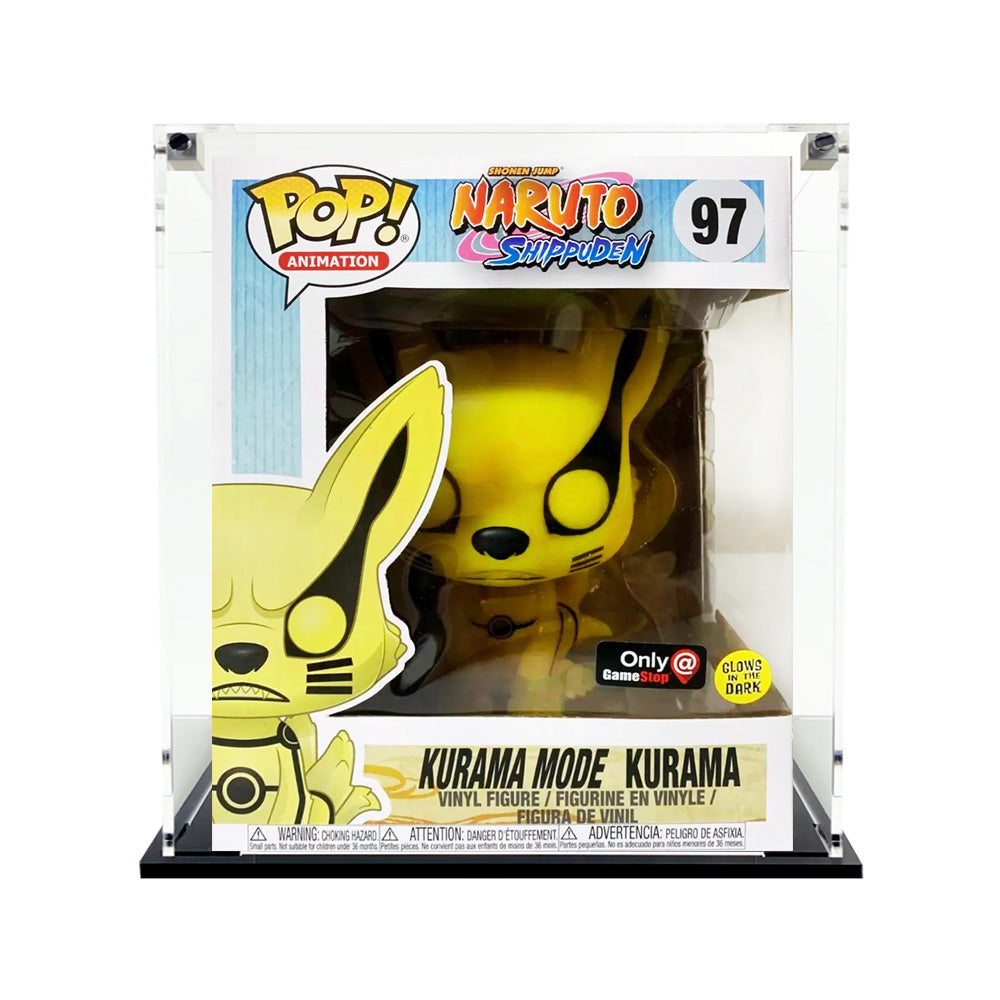 6 INCH STANDARD (N-Z) - 3mm thick Custom Acrylic Display Case for Funko ...