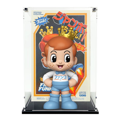 JUMBO CHAN COMBO - Custom Acrylic Display Case for Funko Grail Box & Figure Together by Display Geek Flying Box 3mm thick dust and dirt protection