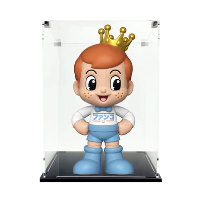 FUNKO JUMBO CHAN - Custom Acrylic Display Case for Funko Grail Out of Box Figure Only by Display Geek Flying Box 3mm thick dust and dirt protection