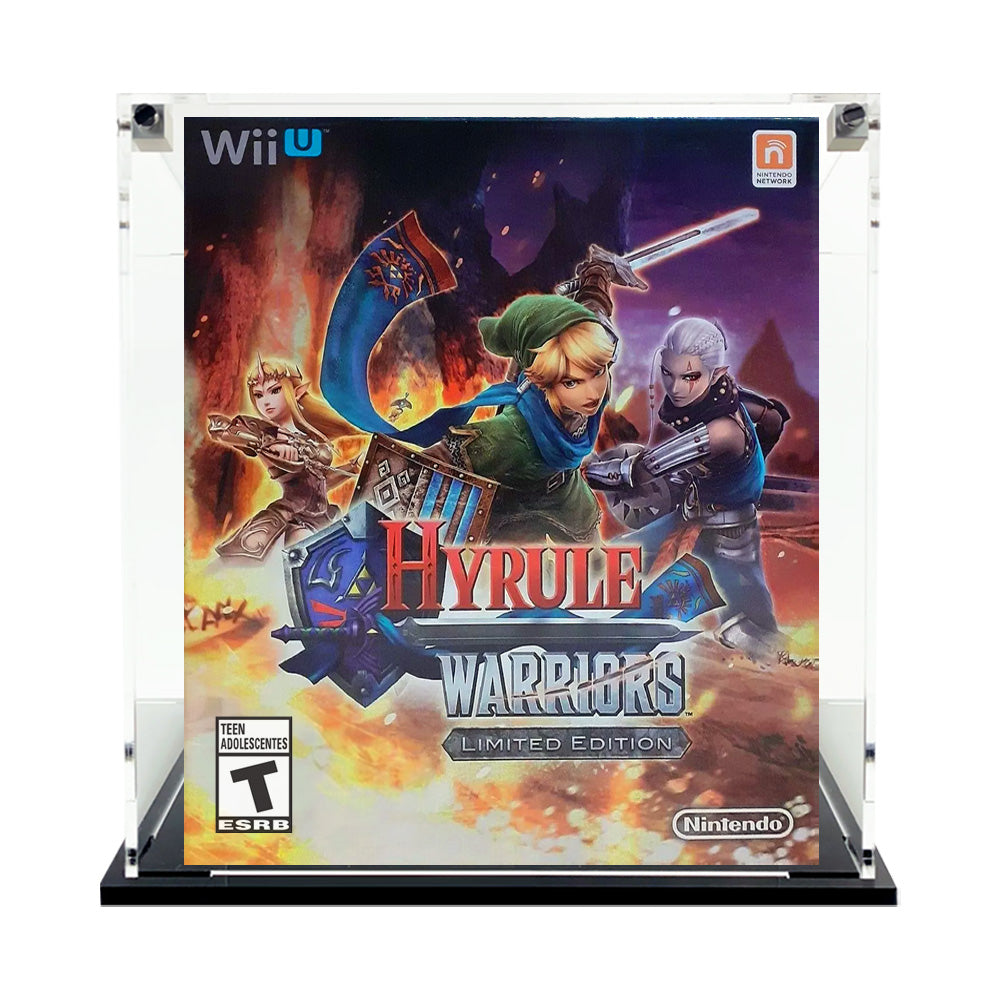 Custom Acrylic Display Case for ZELDA HYRULE WII U NEW YORK STORE Vide ...