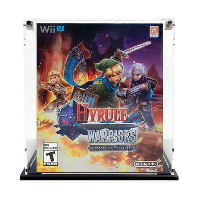 ZELDA HYRULE WII U NEW YORK STORE - Custom Acrylic Display Case for Video Game Grail Boxes (Fits 8h x 5.75w x 5.5d)