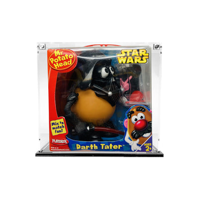 Mr. Potato Head Darth Tater 3mm thick Custom Acrylic Display Case for Playskool Boxes by Display Geek Flying Box 3mm thick dust and dirt protection