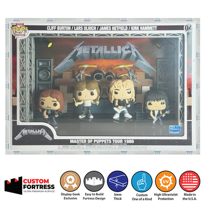 Custom Acrylic Hard Case for POP MOMENT DELUXE Funko Pop Grail Boxes (3mm thick, UV Resistant) Fits 13.125h x 18.25w x 4.75d