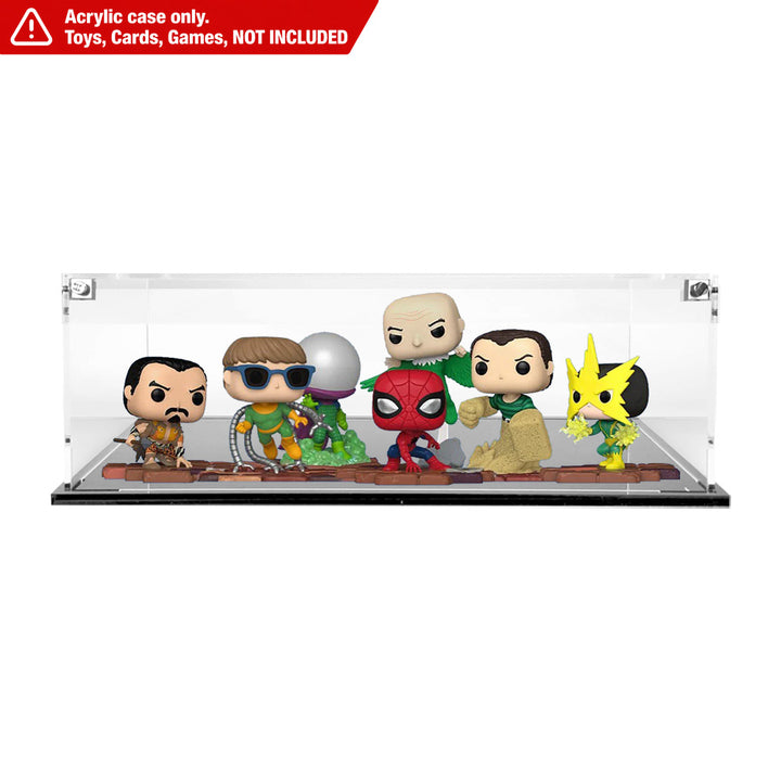 SPIDER-MAN SINISTER SIX SET - 3mm thick Custom Acrylic Display 