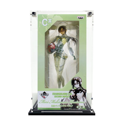 BANPRESTO EVANGELION 2ND IMPACT - 3mm thick Custom Acrylic Display Case for Bandai Namco Grail Boxes (11h x 5.5w x 5.25d) by Display Geek Flying Box 3mm thick dust and dirt protection