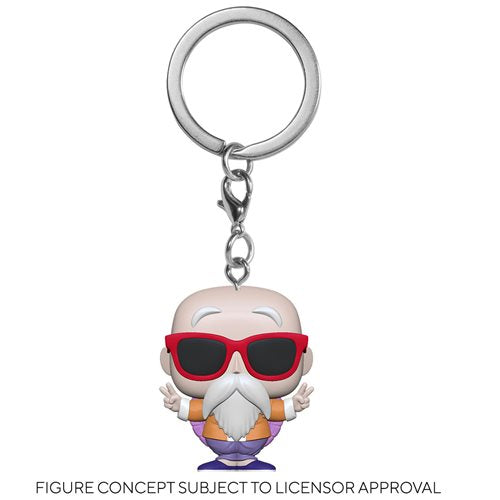 POP! Keychains: Animation (DBZ), Master Roshi (Peace Sign)