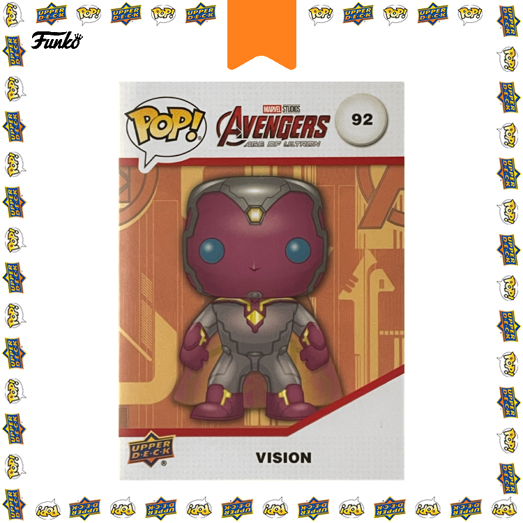 POP! Upper Deck Cards: 92 Marvel, Vision