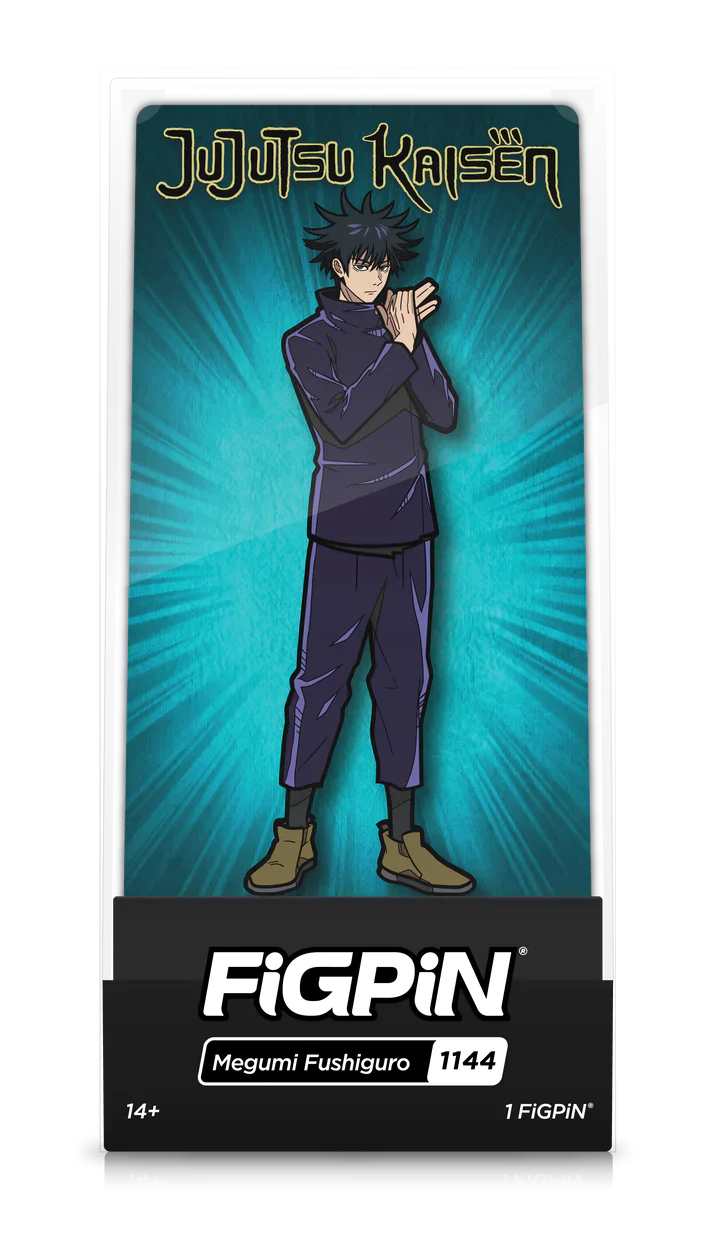 FiGPiN: 1144 Jujutsu Kaisen, Megumi Fushiguro (1,500 PCS) Exclusive