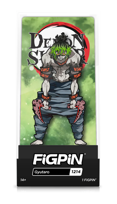 FiGPiN: 1214 Demon Slayer, Gyutaro (1,000 PCS) Exclusive