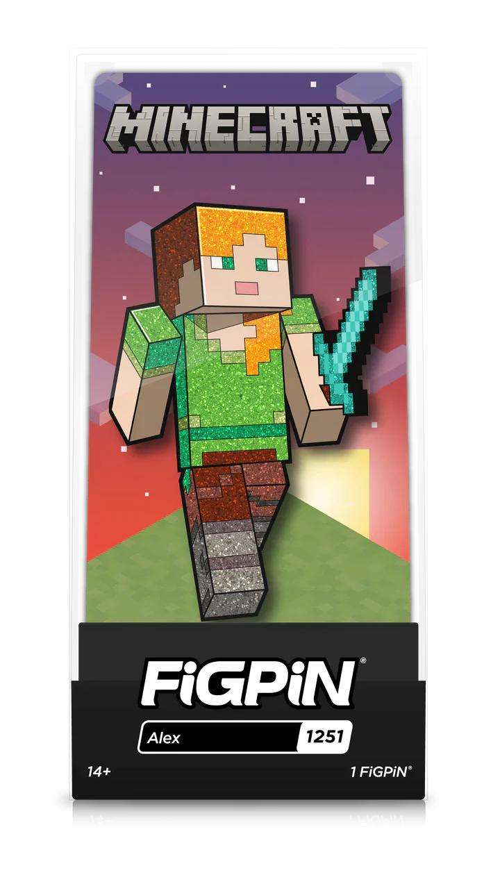 FiGPiN: 1251 Minecraft, Alex (GT) (500 PCS) Exclusive