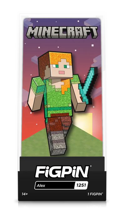 FiGPiN: 1251 Minecraft, Alex (GT) (500 PCS) Exclusive