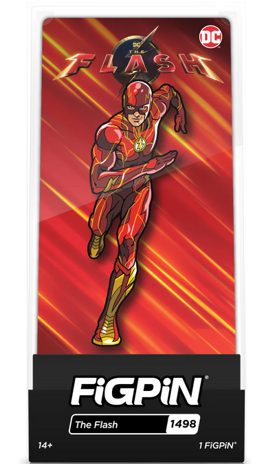 FiGPiN: 1498 DC (The Flash), The Flash (1,500 PCS) Exclusive