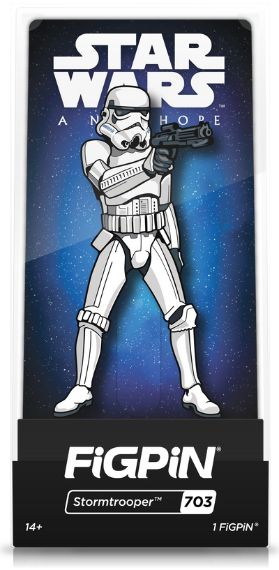 FiGPiN: 703 Star Wars (E4), Stormtrooper w/ Case