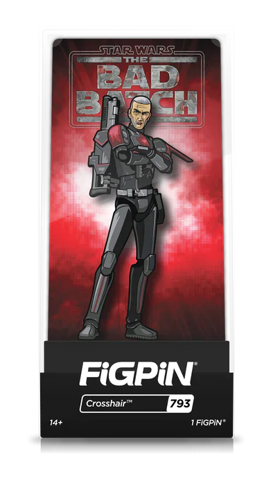 FiGPiN: 793 Star Wars (Bad Batch), Crosshair w/ Case (FiGPiN) Exclusive