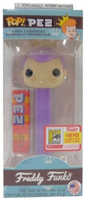 Funko POP! PEZ - Funko Originals, Freddy Funko (Purple) Exclusive ...