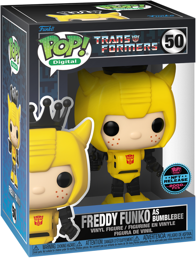 Funko Pop! Vinyl: Freddy Funko as Bumblebee