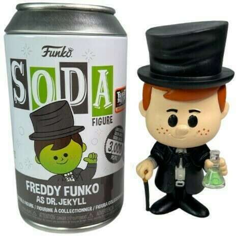 Vinyl Soda: Funko, Freddy Funko as Dr. Jekyll (GITD)