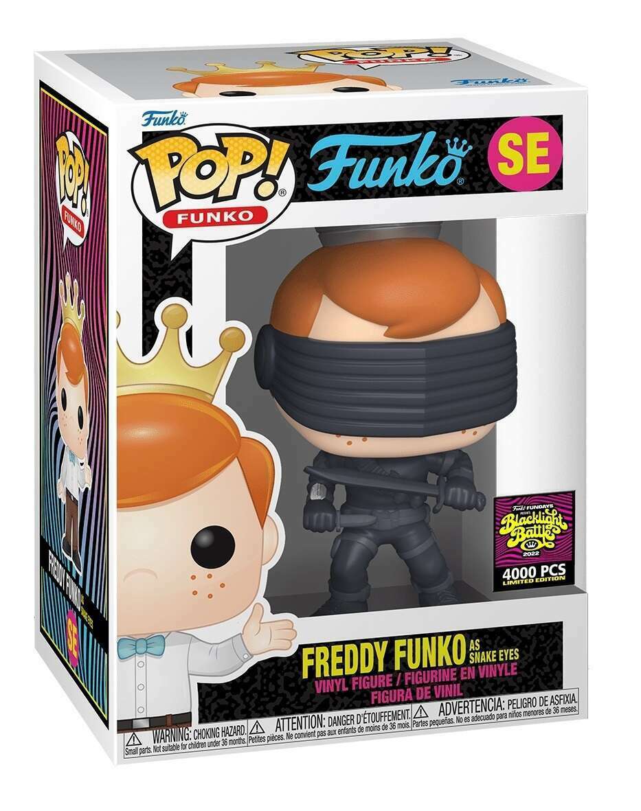 Funko Pop! Vinyl: Freddy Funko as Snake Eyes