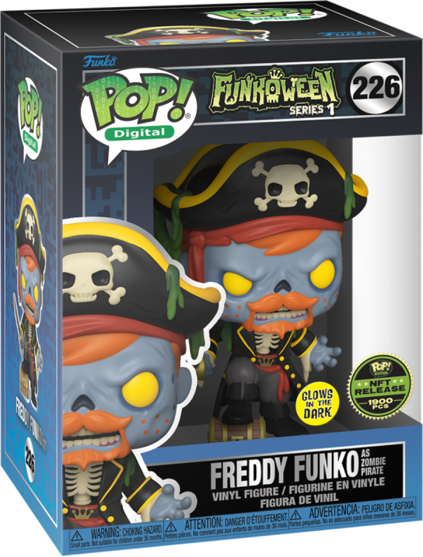 Funko Pop! Vinyl: Freddy Funko as Zombie Pirate