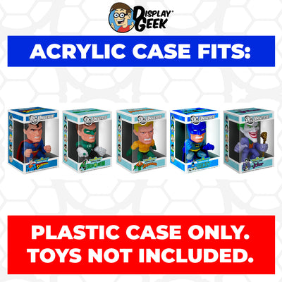 FUNKO FORCE 1.0 BOX - 4.5mm thick Pop Fortress Custom Acrylic Hard Case for Funko Pop Grail Boxes (Fits 6.75h x 4.5w x 3.875d) Exclusive to Display Geek & The Protector Guide App