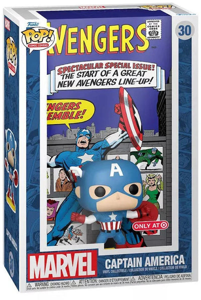 POP! Comic Covers: 30 Marvel (Avengers), CPT America Exclusive