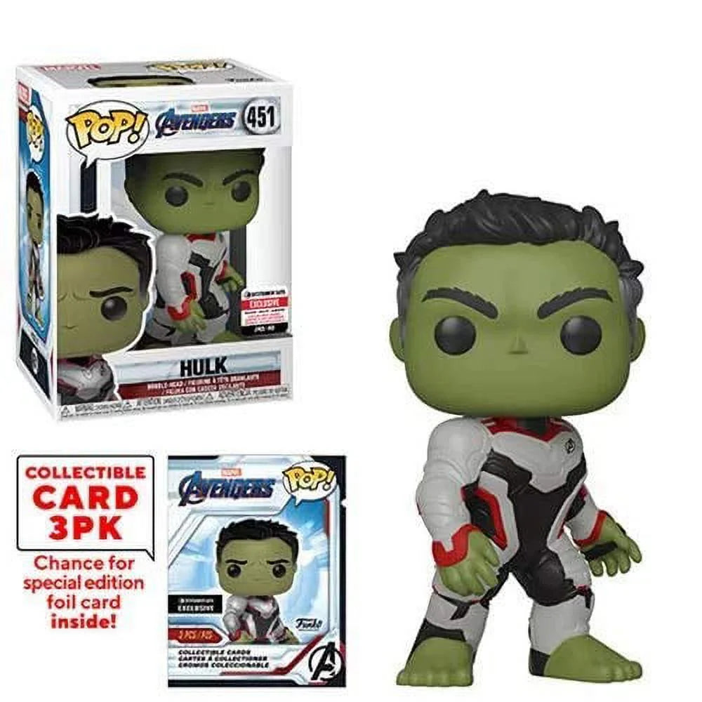 POP! Marvel: 451 Avengers End Game, Hulk (Collectible Cards) Exclusive