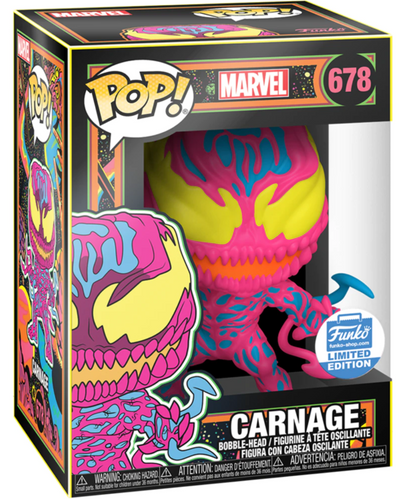 POP! Marvel: 678 Carnage (BL) Exclusive