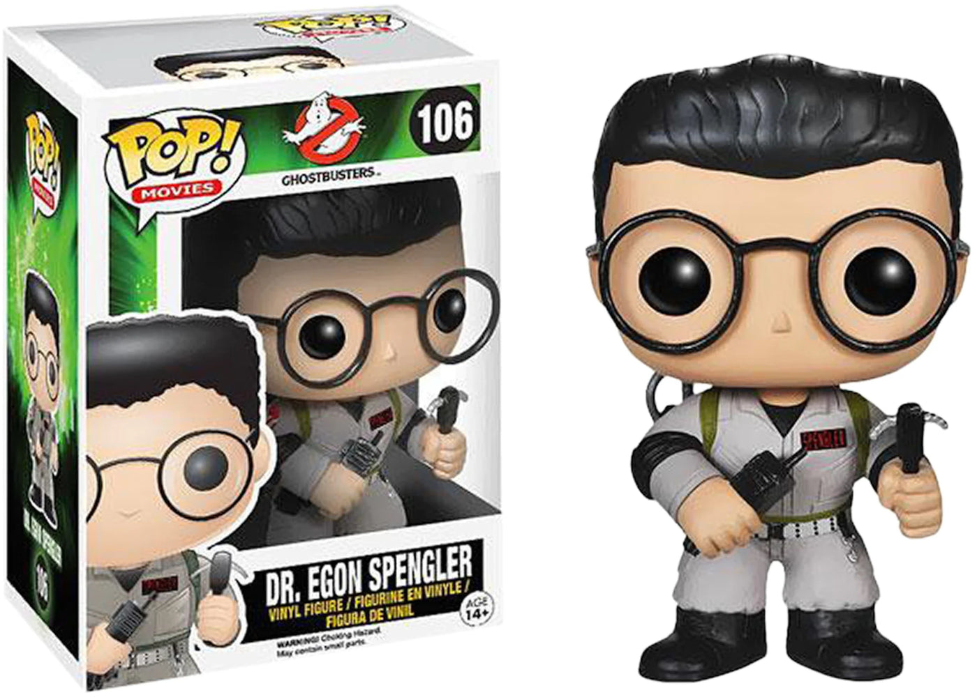 POP! Movies: 106 Ghostbusters, Dr. Egon Spengler