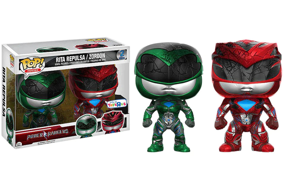 POP! Movies: Power Rangers, Rita Repulsa and Zordon (2-PK) Exclusive ...