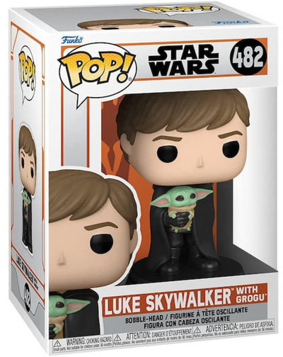 POP! Star Wars: 482 The Mandalorian, Luke with Grogu