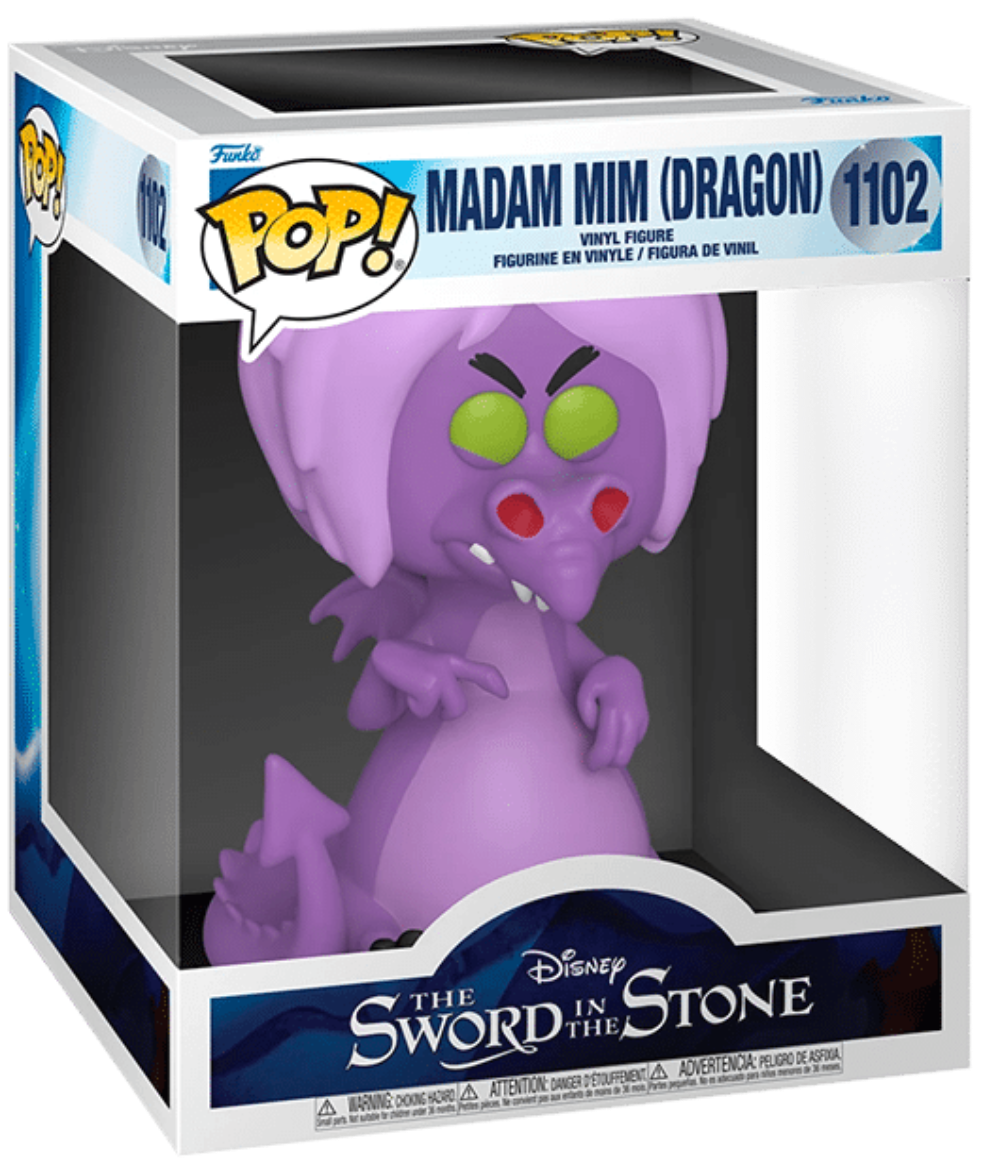 POP! Disney: 1102 Sword in the Stone, Madam Mim (Dragon) (6-Inch)