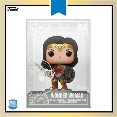 POP! Die-Cast: 04 Heroes, Wonder Woman Exclusive