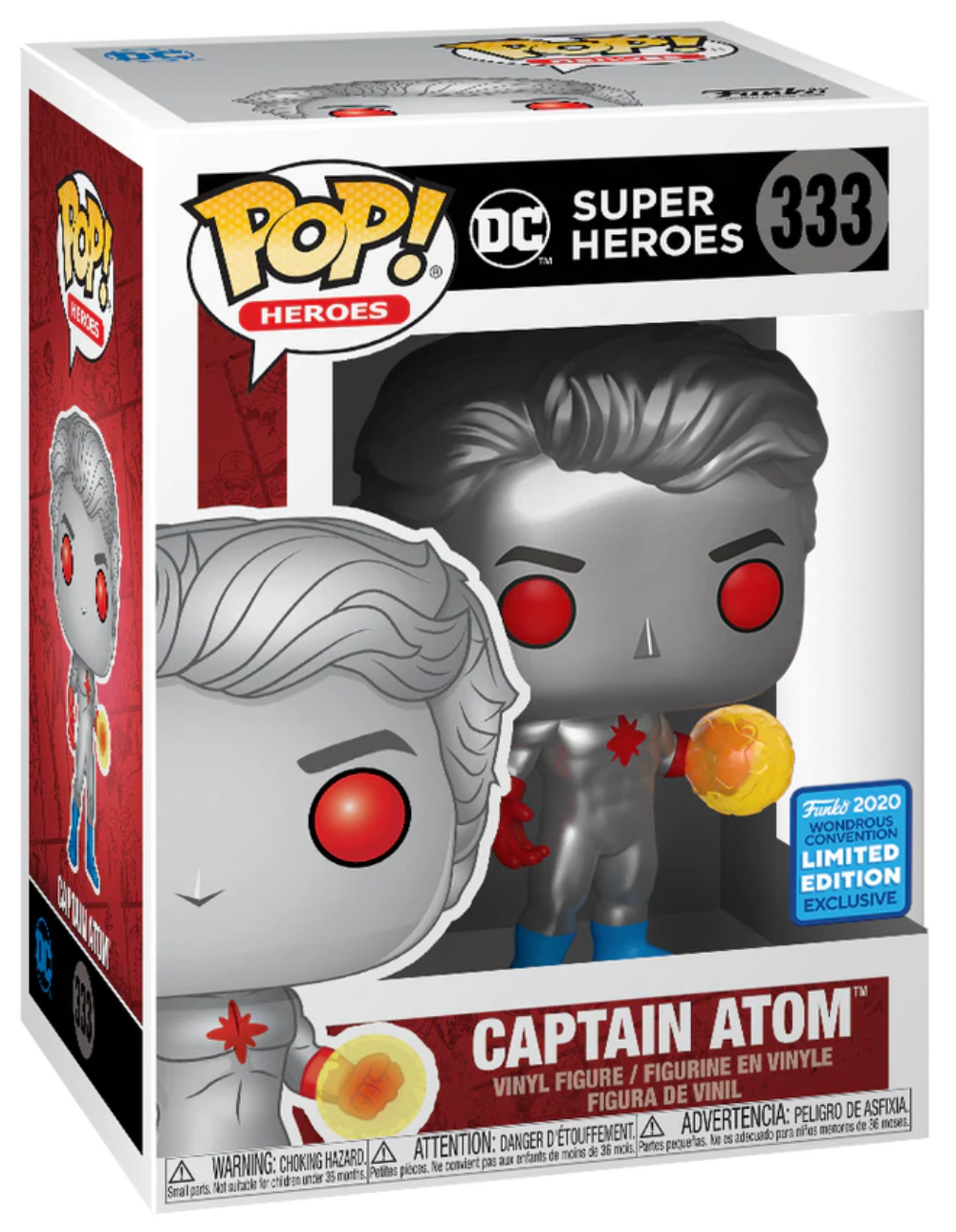 POP! Heroes: 333 Captain Atom Exclusive